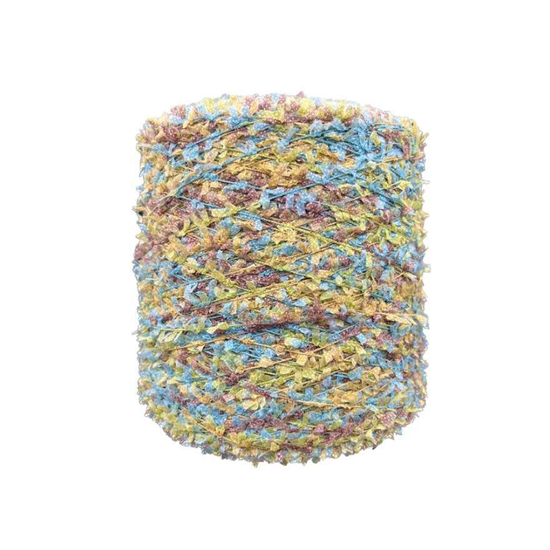 Benang Polyester Butterfly berwarna -warni Benang Knitting Benang untuk Chanelstyle